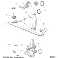 Engine, Waterpump And Bypass