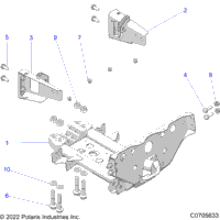 Chassis, Mounting, Front Gearcase