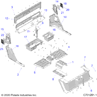 Body, Floor, Rear