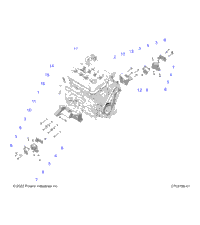 Engine, Mounting & Long Block