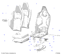Body, Seat Asm., Front