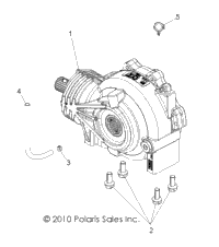 Drive Train, Front Gearcase