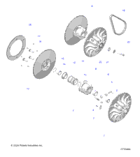 Drive Train, Secondary Clutch