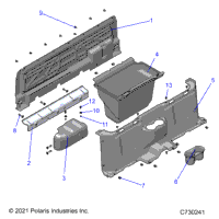 Body, Floor Closeoffs & Bin R22maa57b1/Eb5/B9