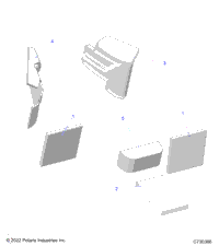 Body, Foam R23e3gc3fd/Sc3cd/Sc3fd