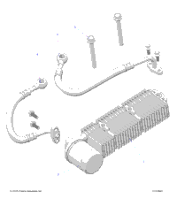 Engine, Oil Cooler & Filter