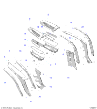 Body, Rear Fenders And Bezels
