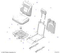 Body, Seat Asm., Driver