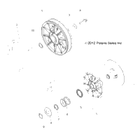 Drive Train, Clutch, Secondary All Options