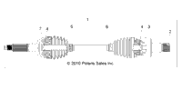 Drive Train, Rear Half Shaft