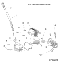 Engine, Dipstick And Oil Filter