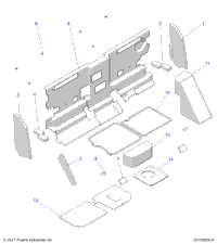 Body, Cab Foam And Rear Panel