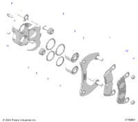 Brakes, Caliper, Rear