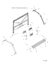 Chassis, Cab Frame R16rtad1a1/E1