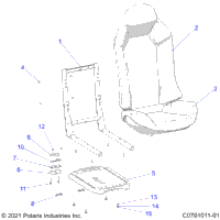 Body, Seat Asm. And Slider