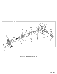 Drive Train, Front Gearcase