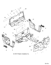 Body, Floor & Fenders R17rme57f1/S57c1/F1/Ck/E1/Ek/T57c1/E1/A57f1