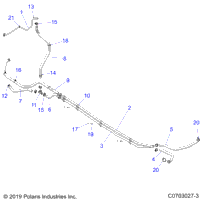 Engine, Cooling Routing, Engine