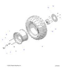 Wheels, Rear, Steel