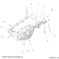 Engine, Oil Pan, Mounting And Related