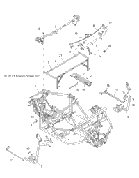 Chassis, Main Frame All Options