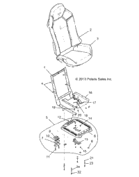 Body, Seat Asm. And Slider
