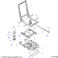 Body, Seat Base Adjuster Z22nas99ck