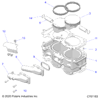 Engine, Cylinder And Piston