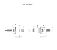 Shaft, Drive, Front