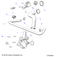 Engine, Waterpump And Bypass
