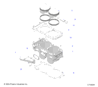 Engine, Cylinder And Piston