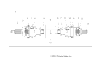 Drive Train, Front Half Shaft
