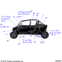 Body, Decals, Components, 3Pc