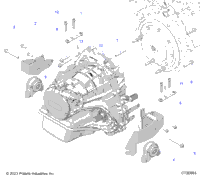 Drive Train, Transmission Mounting