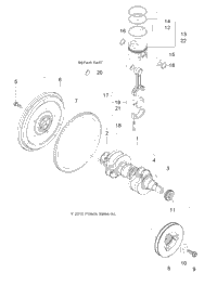 Engine, Crankshaft & Piston