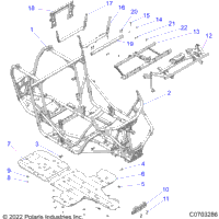 Chassis, Main Frame And Skid Plates