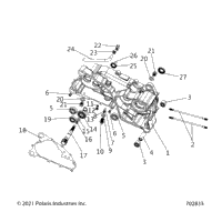Engine, Crankcase Comp, Left