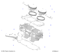 Engine, Cylinder And Piston
