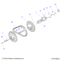 Drive Train, Secondary Clutch