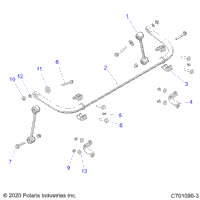 Suspension, Stabilizer Bar, Rear