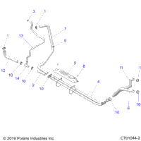 Engine, Cooling Hoses