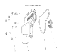 Engine, Waterpump Impeller & Cover