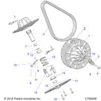 Drive Train, Secondary Clutch