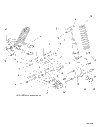 Suspension, Rear R16rtad1a1/E1