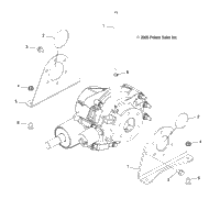 Gearcase, Mounting, Rear (4999203249920324D08)