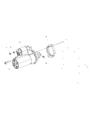 Engine, Starter Motor