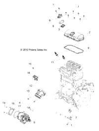 Engine, Throttle Body & Valve Cover