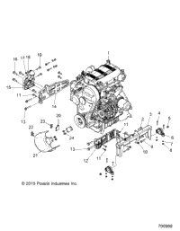 Engine, Mounting & Long Block