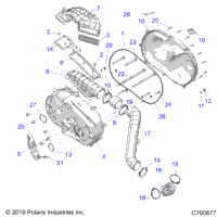 Drive Train, Clutch Cover And Ducting