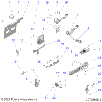 Electrical, Wire Harness Components, And License Plate